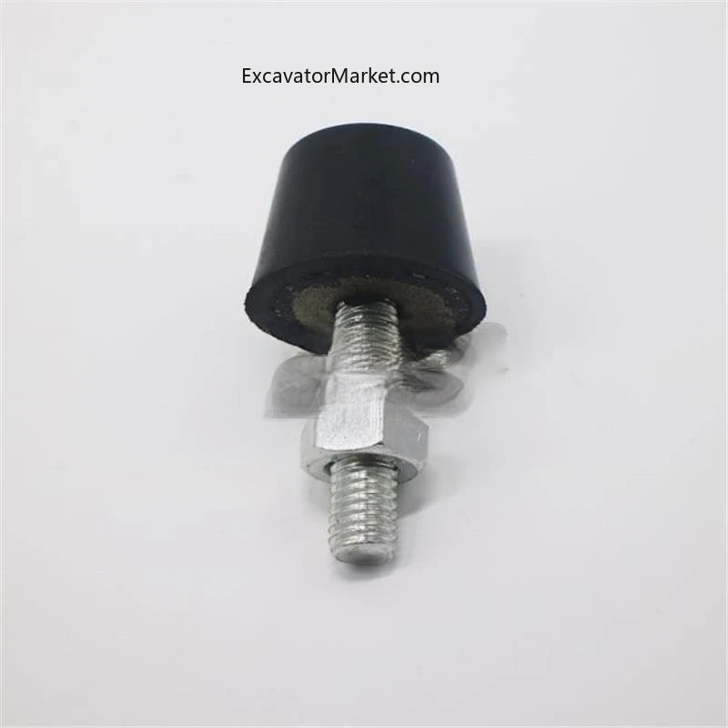 Excavator Parts Excavator Accessories For Komatsu Cab Door Anti-Collision Rubber Pellets Door Top Glue Excavator Supplies