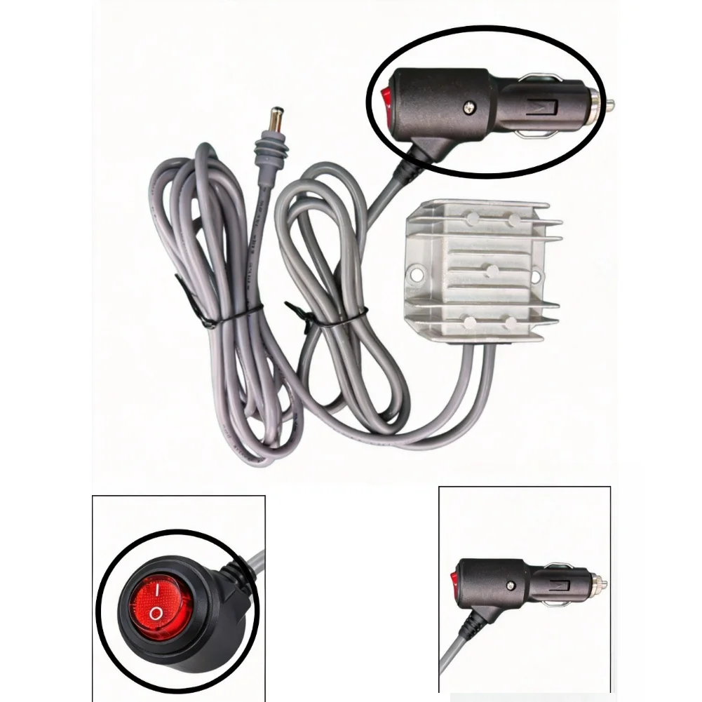12V/24V To 30V DC Power Converter Step-up Module 3.5A Power Supply Cable With Cigarette-lighter-plug Conversion Kit Waterproof