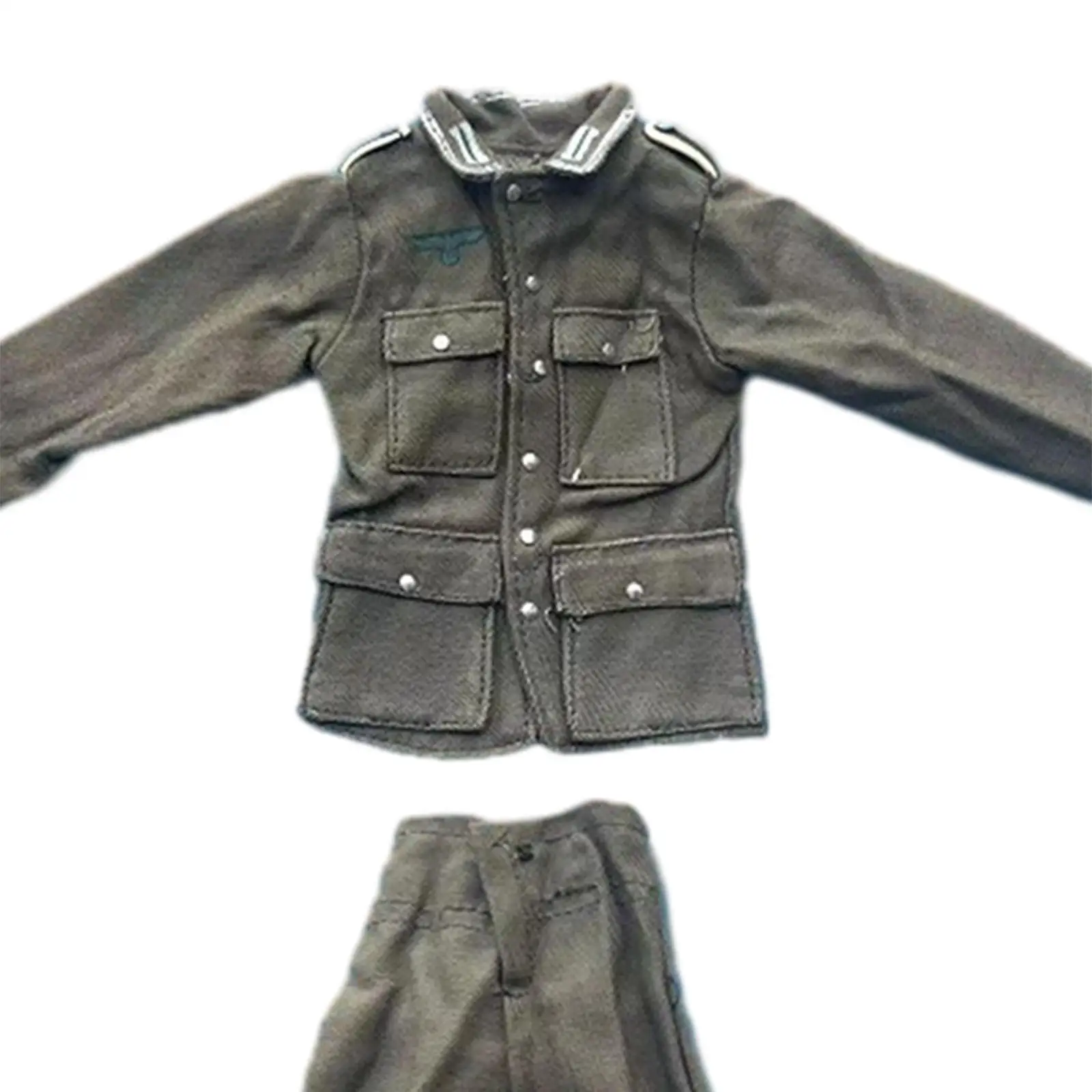 Veste et pantalon faits à la main pour figurine masculine, uniforme d'entraînement complet, tenue pour 12 figurines en effet, accessoire, beurre, échelle 1/6