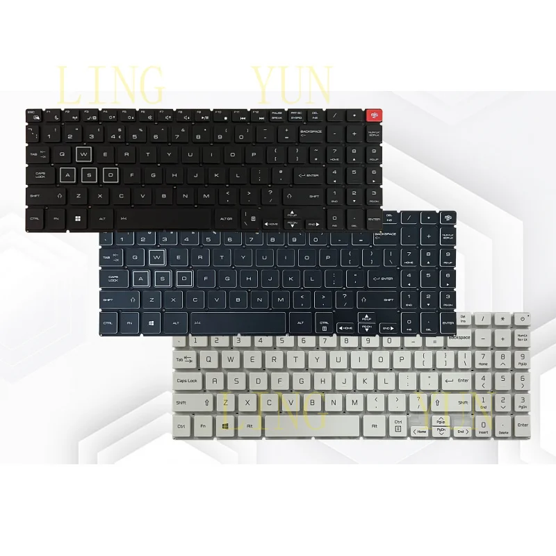 z   for Thunderobot 911 Pro Titanium Air 2nd Generation, 911Pro Black Warrior, 911 ZERO, Thunderobot iergl1 keyboard