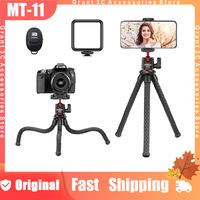Ulanzi MT-11 Tripod Mini Flexible Octopus Tripods 1/4'' Screw Portable Custom Travel Design For DSLR GoPro iPhone Holder Vlog