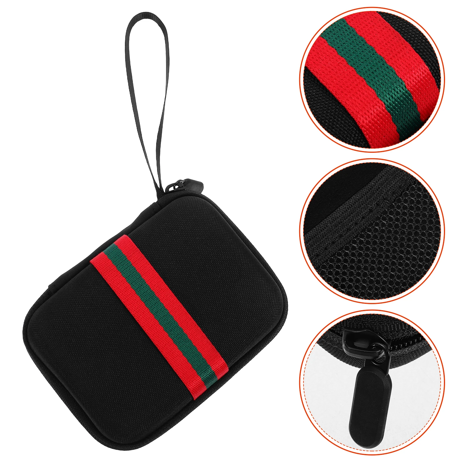 Universal Protective Glucose Meter Bag For Home Medical Supplies Sturdy Travel Storage With Zipper Portable Blood Glucose Tester