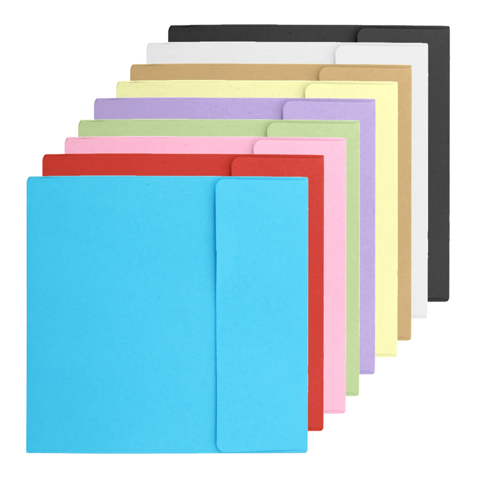 

100 шт. маленькие пустые конверты из крафт-бумаги 10X10 см для поздравительных открыток, пригласительных листов, денежных ключей, благословение, многофункциональные бумажные конверты