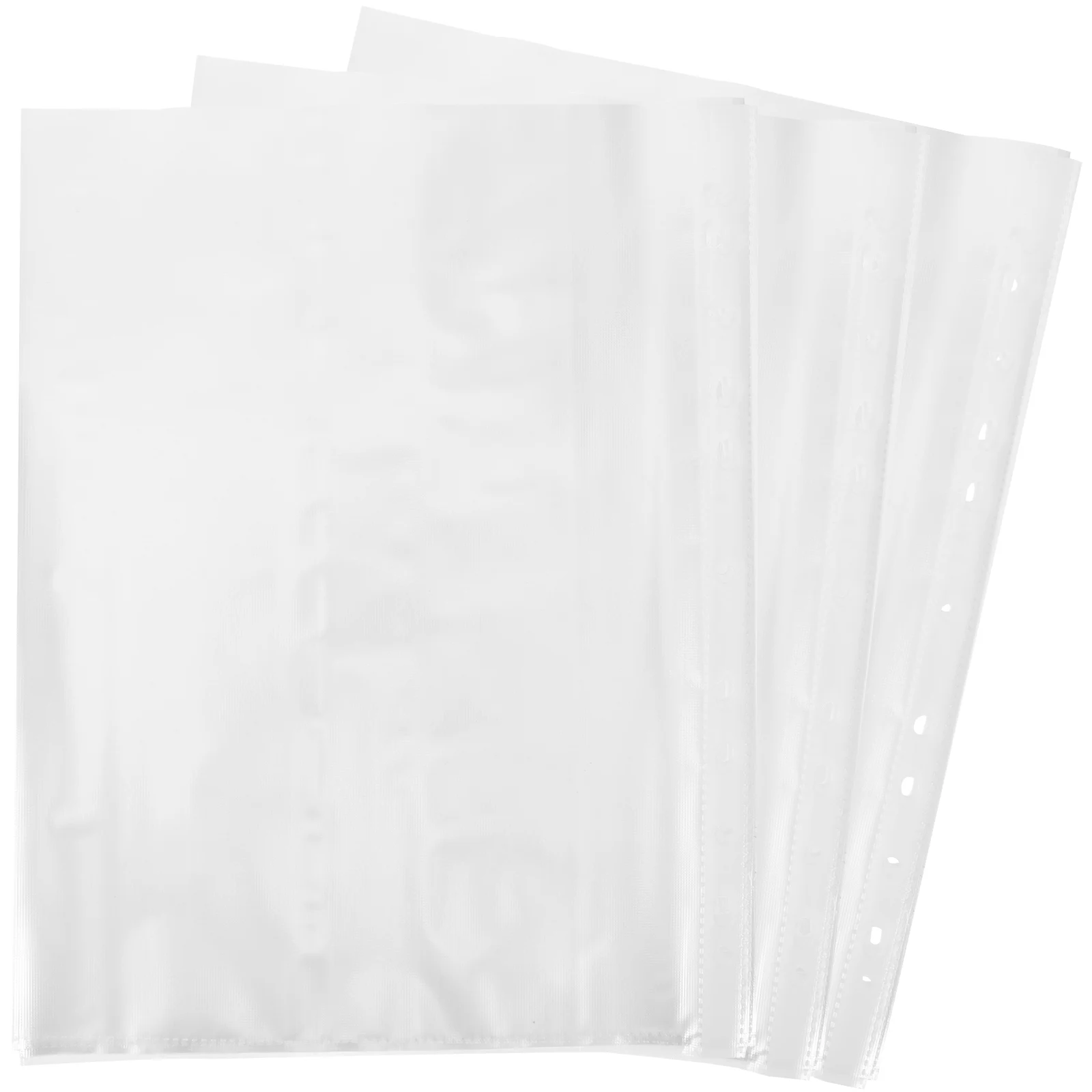 100Pcs Number Bib Holder Clear Running Bib Storage with Hole Design for Race Protection and Portable Display Use
