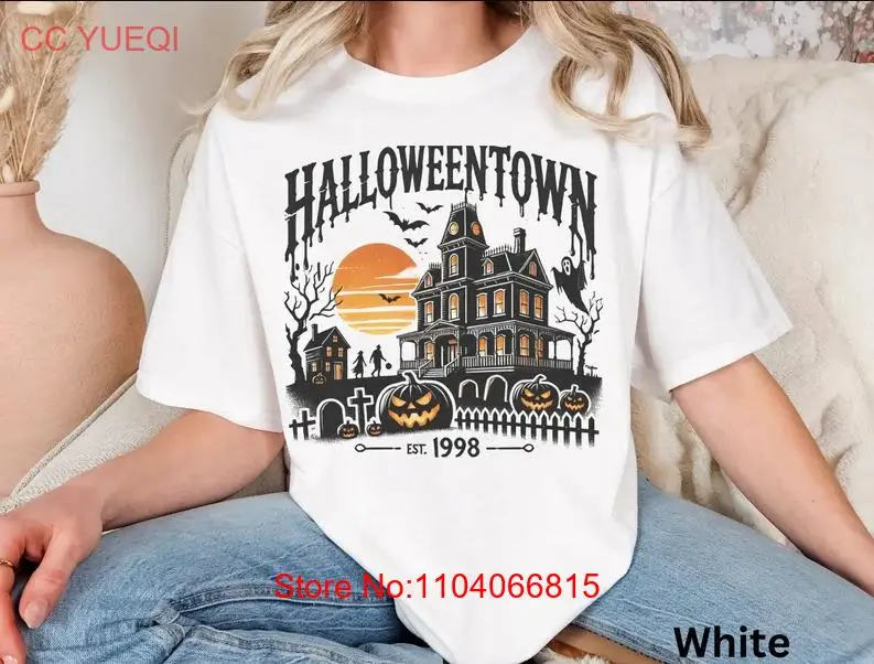 Spooky Halloween Town Haunted House Halloween Lover Shirt Creepy Halloween Shirt