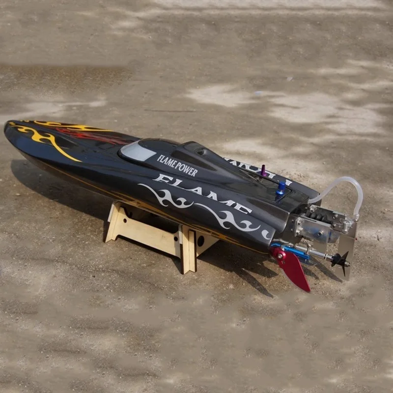 

2.4G Remote Control Electric Speedboat RTR Brushless Power O Boat Fiberglass Hull Water Cooling System High Speed RC Ship Model