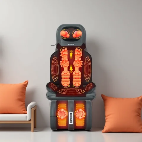 Massage chair home full body multi-function massager back waist cervical spine instrument massage sofa chair cushion electric