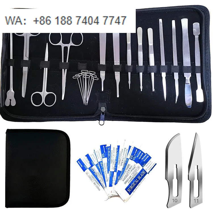 Medical Teaching Suture Practice Training Instrument Tool Kits Set for Doctor Nurse Suture Practice
