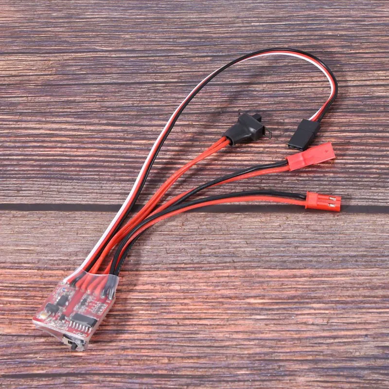 Controlador de velocidad cepillado ESC Bustophedon 3X 20A para barco de camión de coche RC