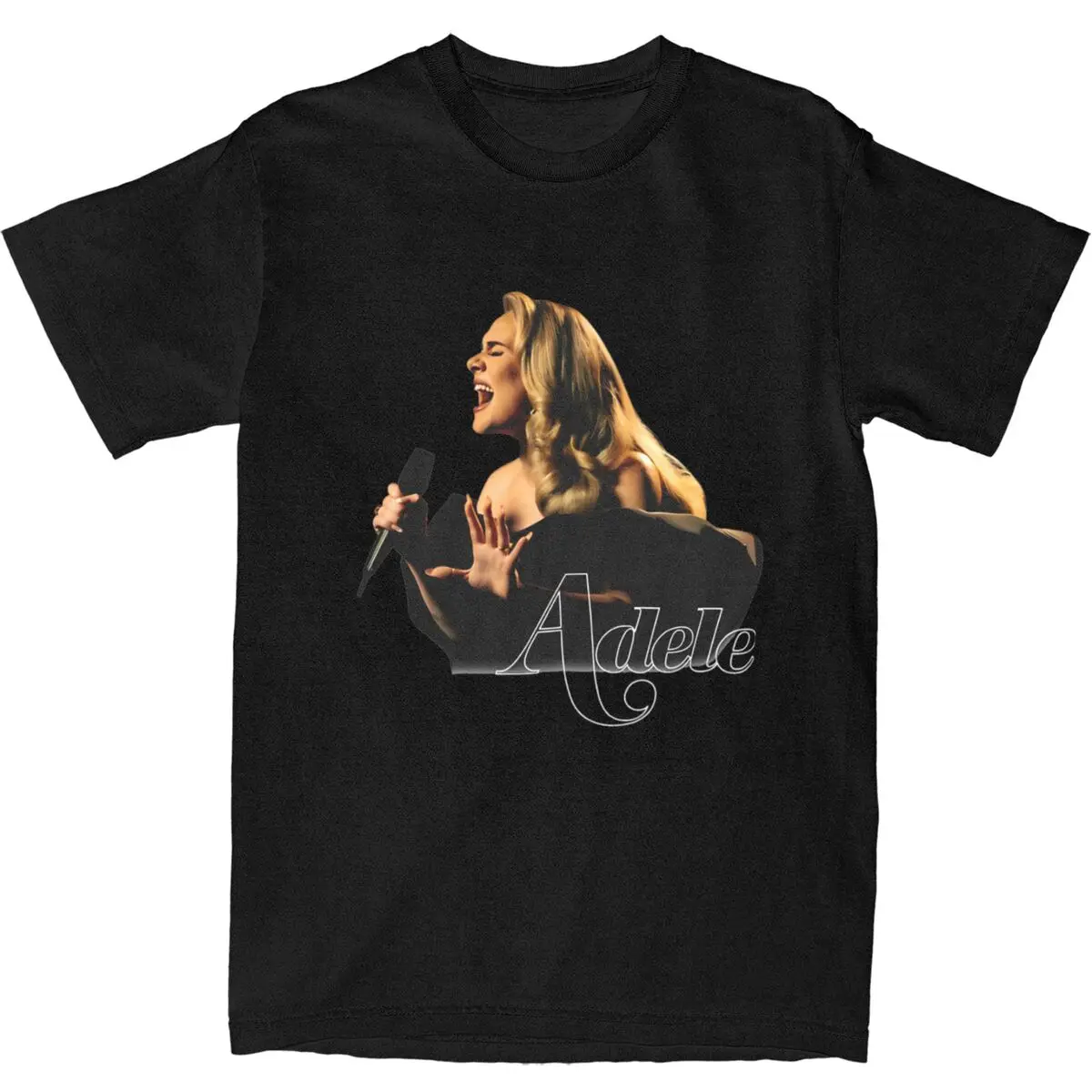 Men Women's 2024 Adele In Munich Tour August Shirt 100% Cotton Printed Tee Shirts Clothing Outfits