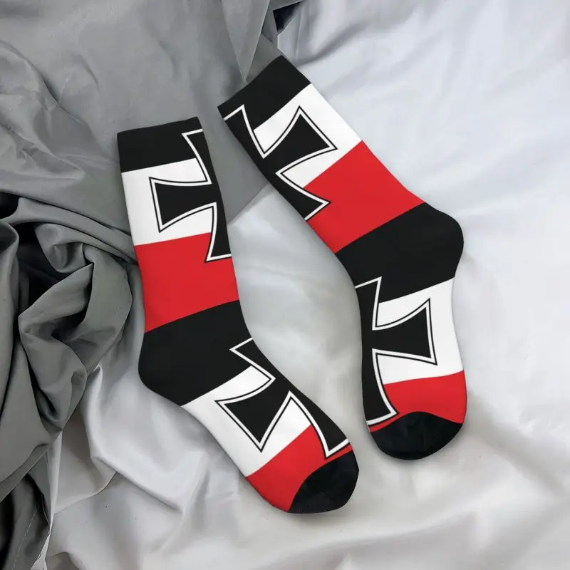 Flag Of German Empire Men Women Crew Socks Unisex Kawaii Spring Summer Autumn Winter Dress Socks