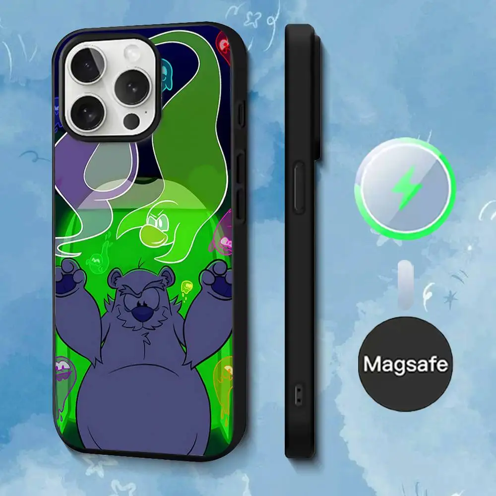Game C-Club PenguinS Phone Case For iPhone 17,16,15,14,13,12,11,Pro,Max,Plus,Mini,SE4,E Magnetic Magsafe Wireless Charging