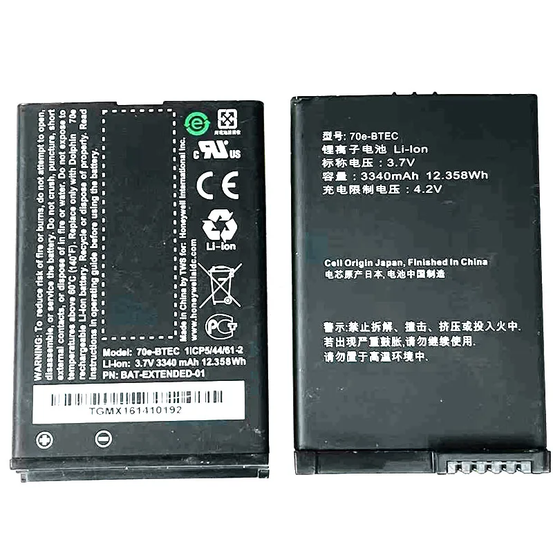 Para Honeywell Dolphin 60s 70e 75E 70e-btec bat-standard-01 3340mah batería 60s batt-1 y nueva batería de repuesto original
