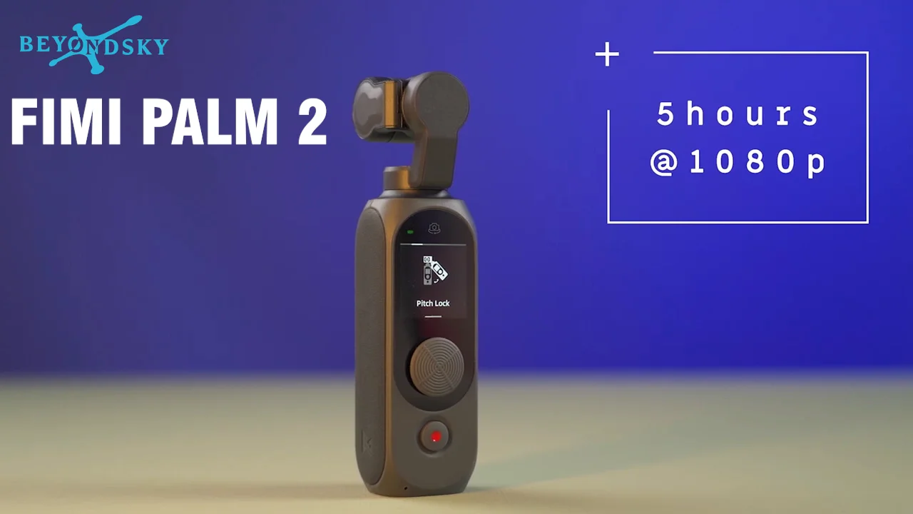 Gimbal Camera 4K WiFi Stabilizer Similar Osmo Pocket Face Detection Smart Gimble Fimi Palm 2