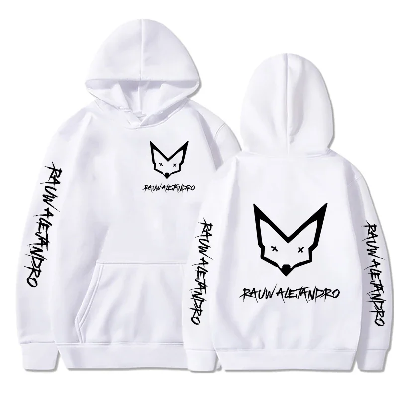 

Rauw Alejandro Hoodie Men's and Women's Harajuku Pullover Street Wear Unisex Autumn/Winter Plushed Warm Brand Sweater