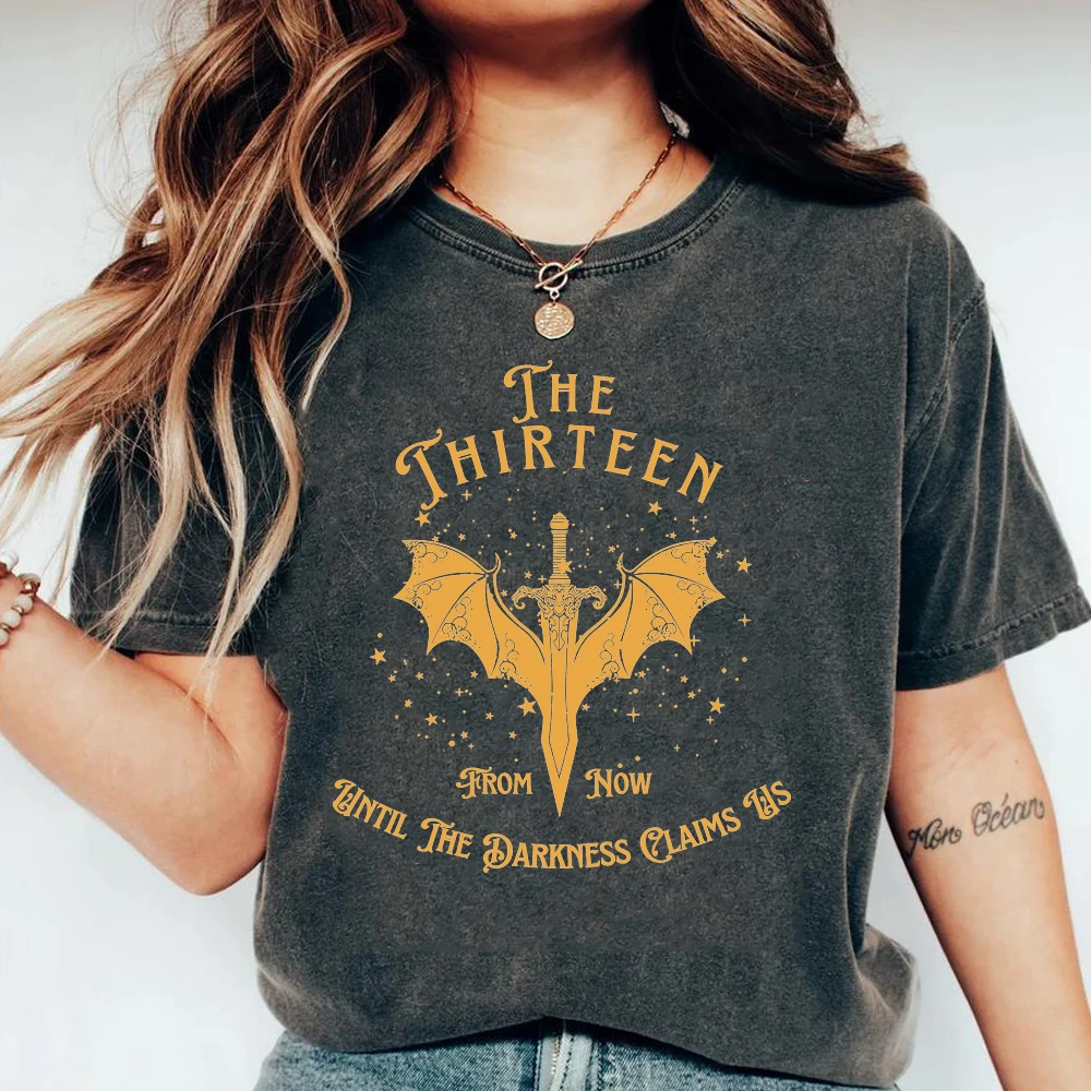 Throne of Glass Shirt The Thirteen T-shirt Manon Blackbeak Velaris TOG Shirts Sarah J Maas Merch Bookish Gift ACOTAR Sjm Tops