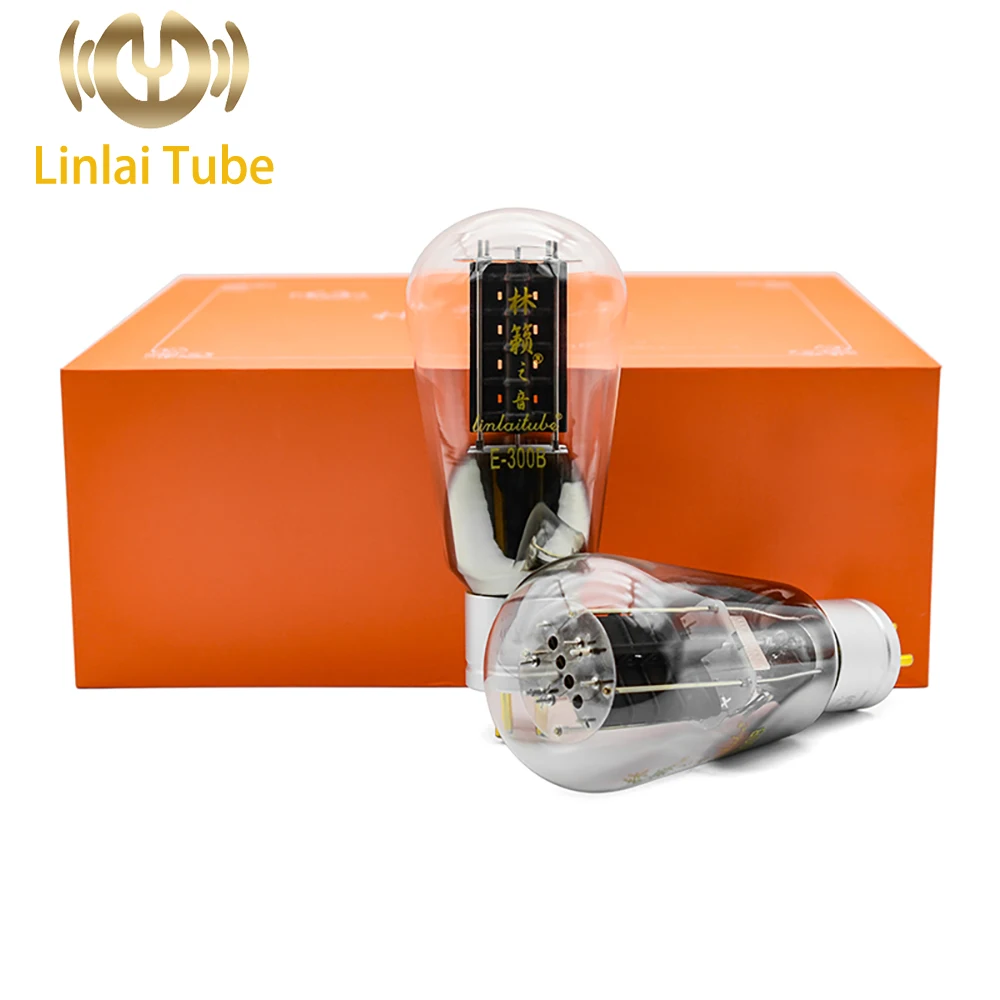 أنبوب إلكتروني Linlai E-300B يحل محل Shuguang Psvane 300B أنبوب فراغ يطابق المصنع بدقة لمكبرات الصوت الكهربائية