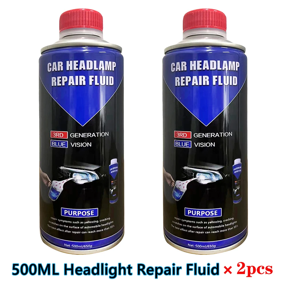 Auto Scheinwerfer Reparatur Flüssigkeit Scheinwerfer Polieren Restaurierung Chemische Polieren Scheinwerfer Restaurierung Werkzeuge Flüssigkeit Reparatur