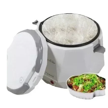 Durable Car Rice Cooker 24V Truck 1.6L Rice Cooker Mini Rice Cooker 2 People -3 People