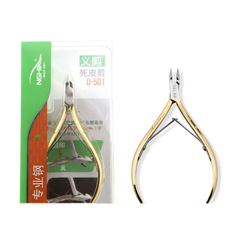 Dead Skin Scissors D-501 Sharp Nghia Authentic Manicurist Professional Care Nail Peeling Scissors Tool