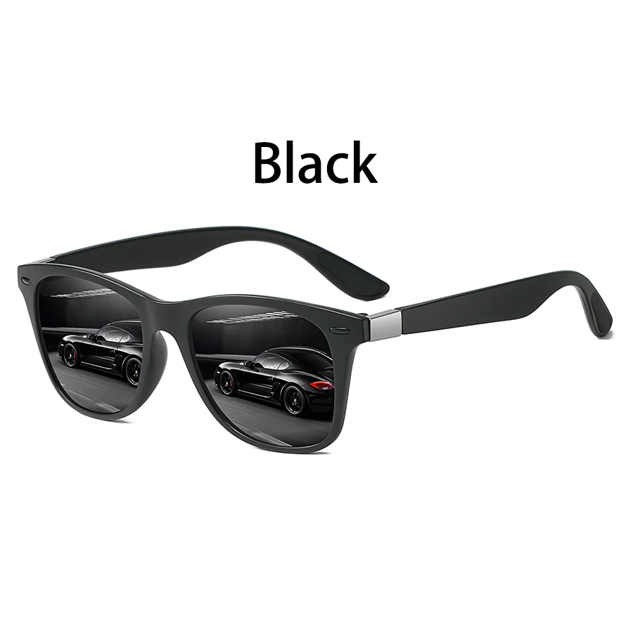 Modische Vintage-Brillen mit Nieten-Dekoration, Quadratische Sonnenbrille für Männer und Frauen, Angeln und Autofahren, Luxus-Marken-Designer-Sonnenbrillen – Detail 4