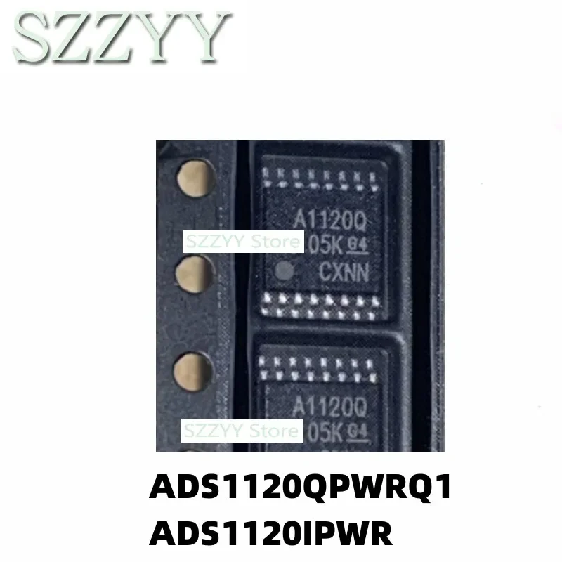 5PCS ADS1120QPWRQ1 A1120Q ADS1120IPWR TSSOP16 analog-to-digital converter IC