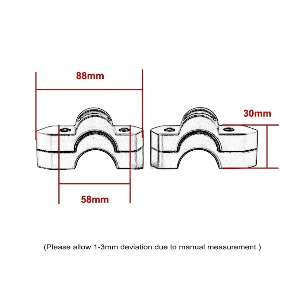 Accesorios R1300 GS ADV manillar de elevación R1300 GSA GS1300 2024 + elevador de manillar de motocicleta mango de arrastre abrazadera de barra extender Adapte