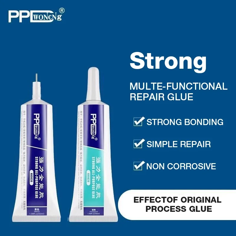 

PPD Супер клей для обслуживания мобильных телефонов 15/50 мл, сильное склеивание, быстро затвердевание, инструмент для ремонта материнской платы рамки мобильного телефона