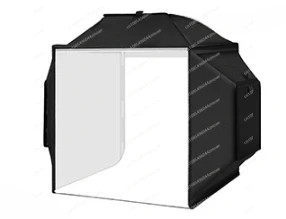 40cm Photography Softbox, Small Studio Photography Box, with 4-color PVC Background Panel