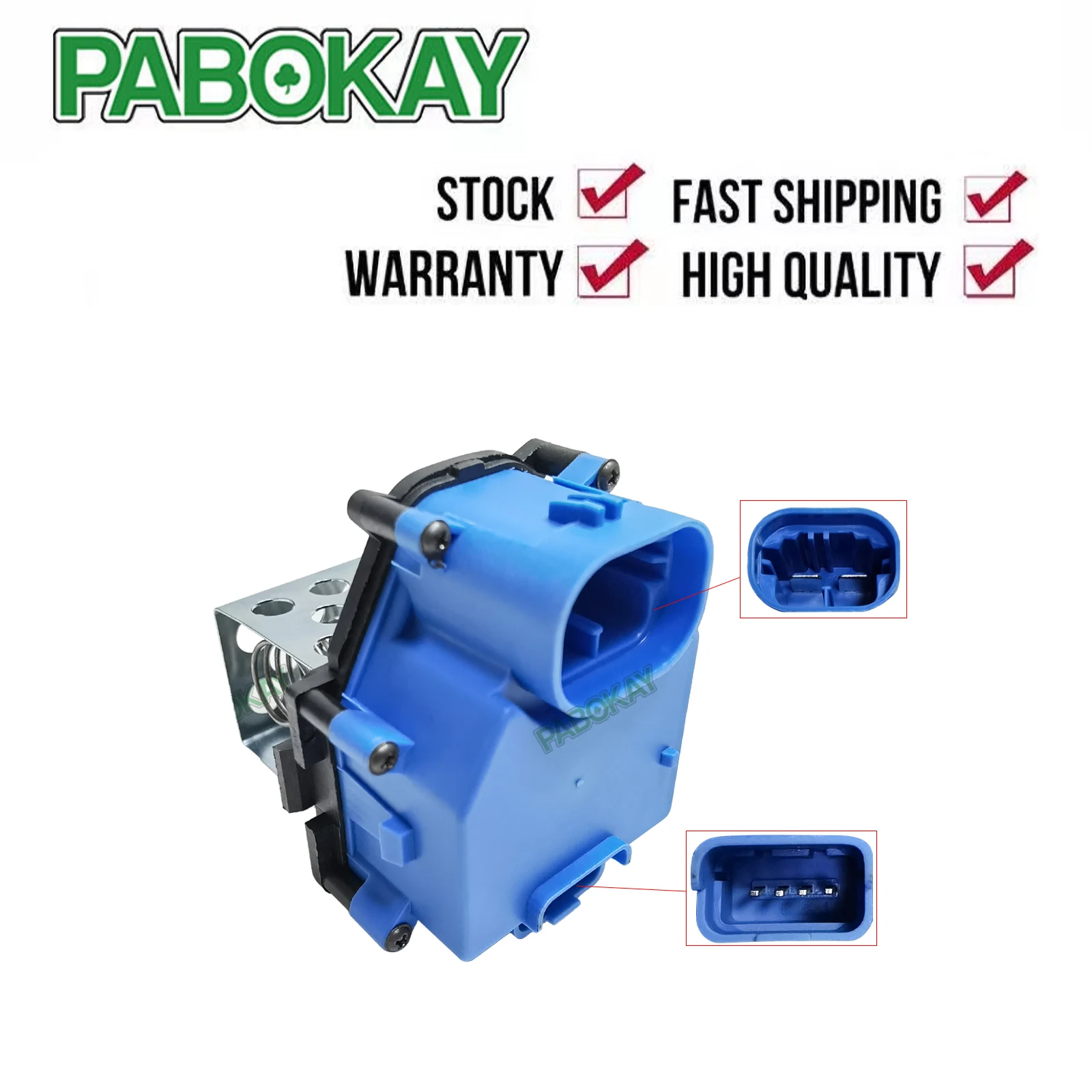 

For Citroen Berlingo C3 C4 Peugeot 307 308 Partner Heater Blower Fan Resistor 9662240180 1308CP 1308CX 1308.CP 1308.CX