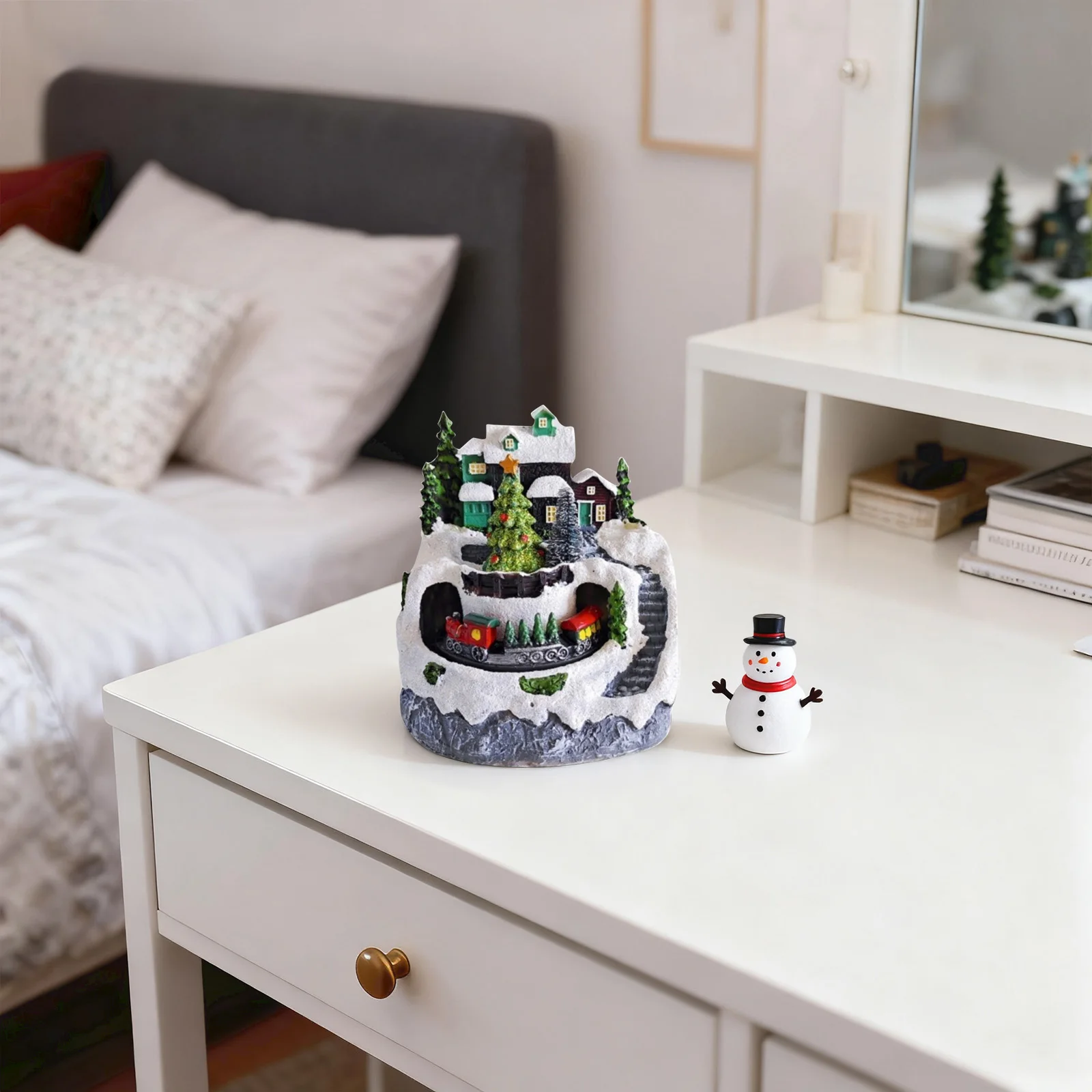 

Рождественские украшения в виде снеговика, реквизит для украшения вечеринки и праздничной атмосферы, подходящий для камина и столов