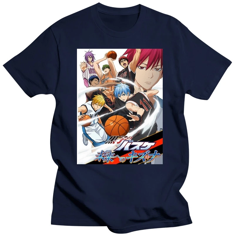 Kuroko No Basket T Shirt Kuroko No Basket T-Shirt Male Short Sleeves Tee Shirt 6xl Printed Fashion Funny Tshirt