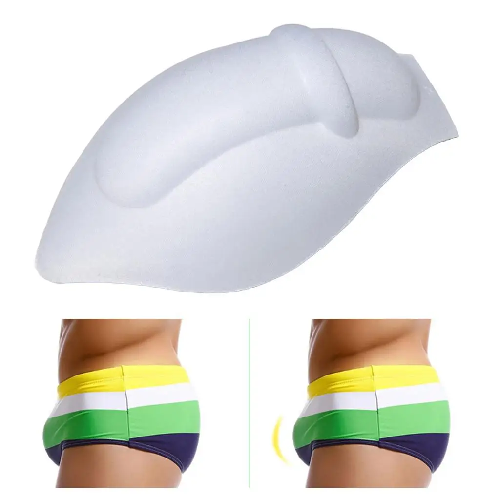 

Men Underwear Enlarge Protective Sponge Pad Brief Swimming Trunks Shorts