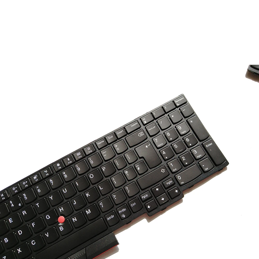 Imagem -05 - Teclado para Notebook Lenovo Thinkpad Reino Unido e Inglês Retroiluminado E580 E585 E590 T590 P53s L580 L590 P52 P72 P53 P73 01yp708 Novo