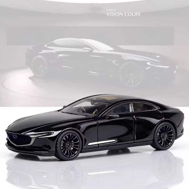 

Модель автомобиля RM Diecast 1:64 RX-VISION COUPE, 4-дверная, из сплава, готовая, для коллекции, подарок, статическая модель для демонстрации