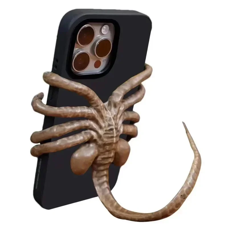 Creative Facehugger Phone Holder Alien Romulus Phone Holder Shape Design Creative Design Multi-functional Stable Support