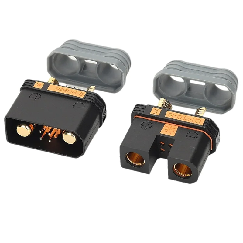 

A45F-QS10 240A Дросны Блок питания для аккумулятора Разъем для зарядки 750 В Сварной автомобильный 4-10AWG Мужской Женский Разъем против зажигания