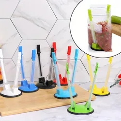 1PC practical bag kitchen shelf fresh-keeping holder multi-purpose hanging device suitable for bagged shelves bag
