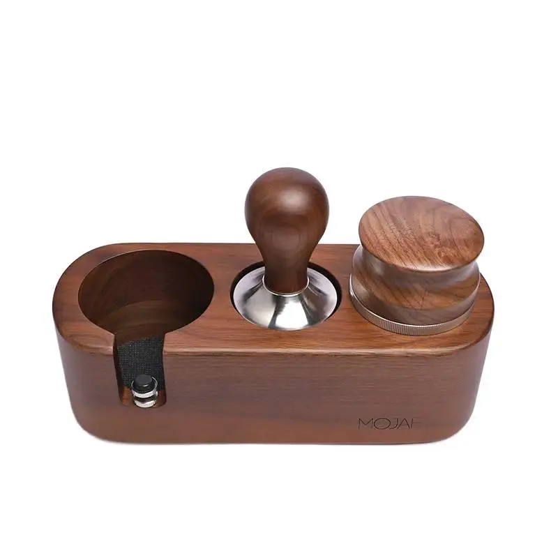 

for WPM Huijia Coffee Machine KD-310/320/330 Modification Kit 58mm Walnut Horizontal/Vertical Plate [Three-piece Set]