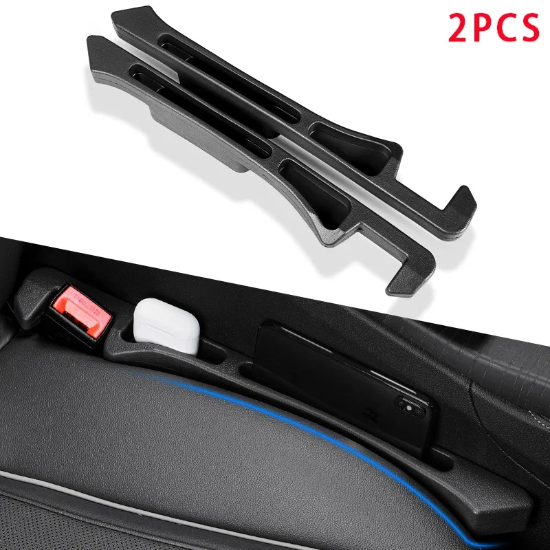 

2PC Car Storage Strips Seat Crevice Storage Box Car Seat Gap Strip Leak Proof Strip Car Interior Storage Accessorie