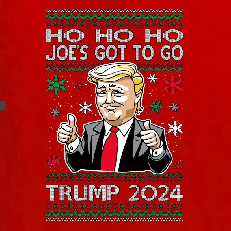 Trump Snowman Ugly Christmas Hoodie Wild Bobby Returns Will Be Huge Fun Neutral Roundneck Sweatshirt