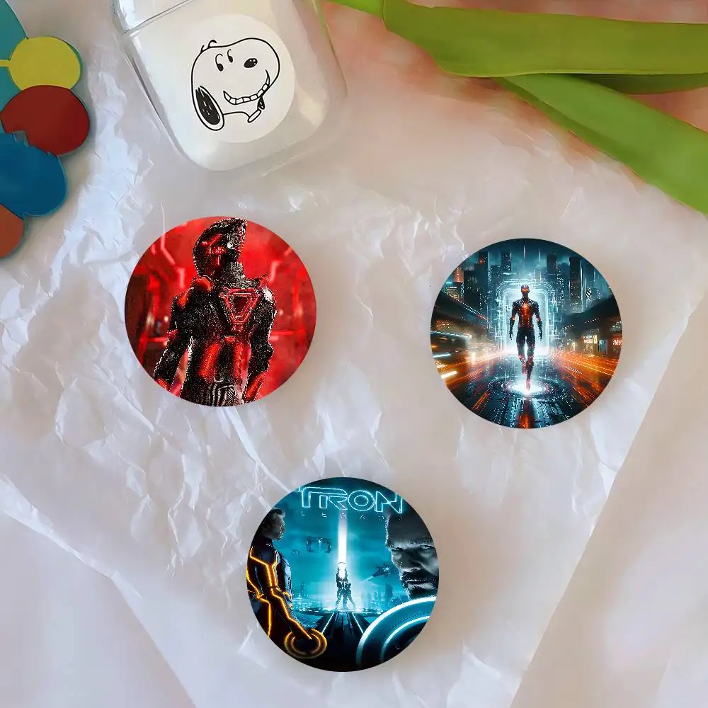 فيلم T-Tron آريس أنيمي زر دبوس بروش اليدوية للملابس الكرتون شارة ظهره الديكور مجوهرات اكسسوارات