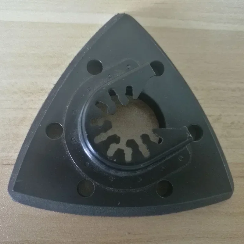 Imagem -06 - Almofada de Lixamento Triangular Nivelada 93 mm Lâmina de Serra Oscilante para Lâminas Multiferramentas Ferramenta Oscilante Acessórios de Ferramenta Elétrica 1pc