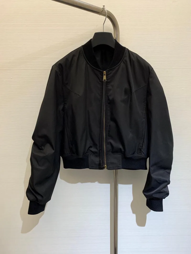 

2024 Autumn/Winter Women's Short Top New Jacket Fashionable and Exquisite College Baseball Coat Jacket Versatile Top