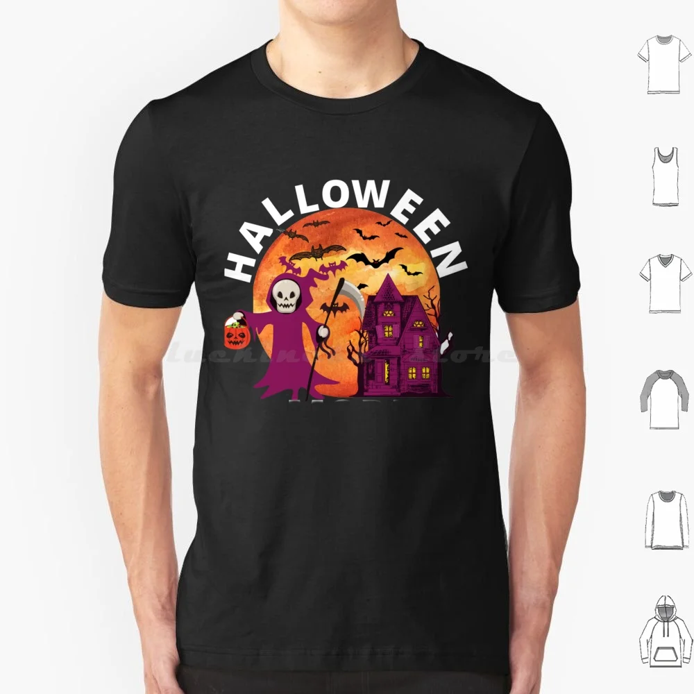 Halloweentown And Children , Funny Halloween T Shirt Cotton Men Women DIY Print Halloweentown Halloweentown University