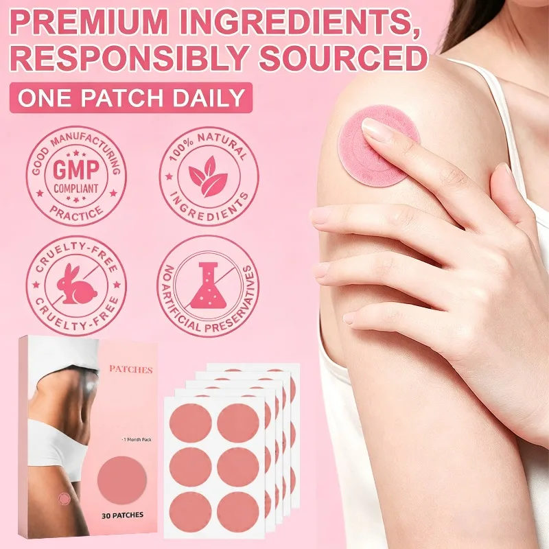 Natural Plant Extract Navel Sticker Disposable Breathable Belly Care Patch Body Care Supplies
