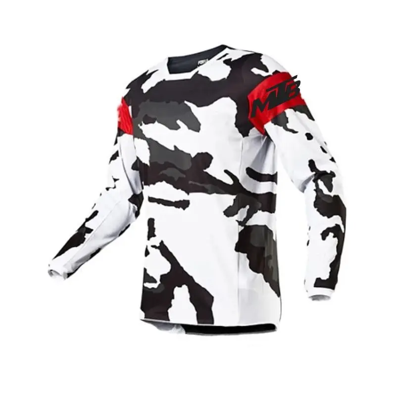 

Одежда для горного велосипеда для мотокросса 202, мужская и женская рубашка для верховой езды, дышащая и быстросохнущая спортивная футболка с длинными рукавами