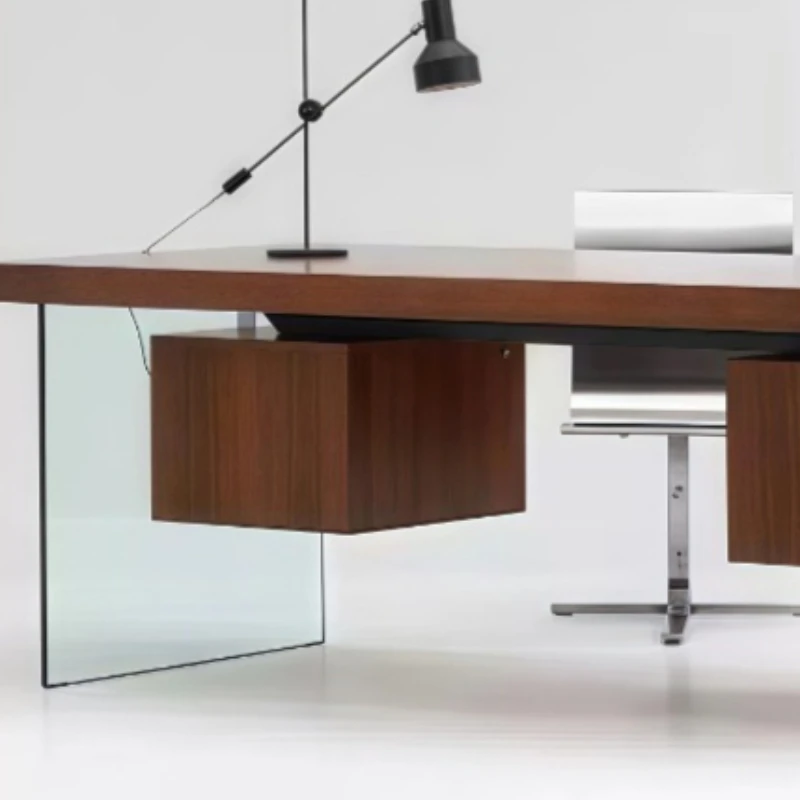 French-style Office Desks Wood Designer Model Office Desks Vintage Living Room Office Furniture Escritorios De Oficina ZY40BGZ