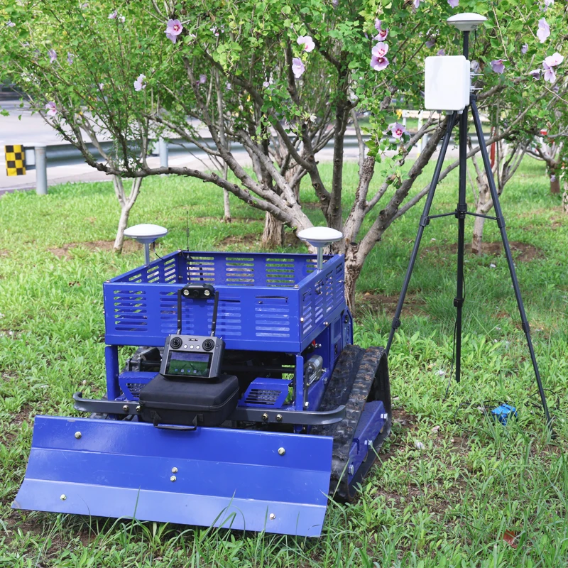 Neue intelligente Hochmähmaschine Grasschneidemaschine Fernbedienung Rasenmäher GPS