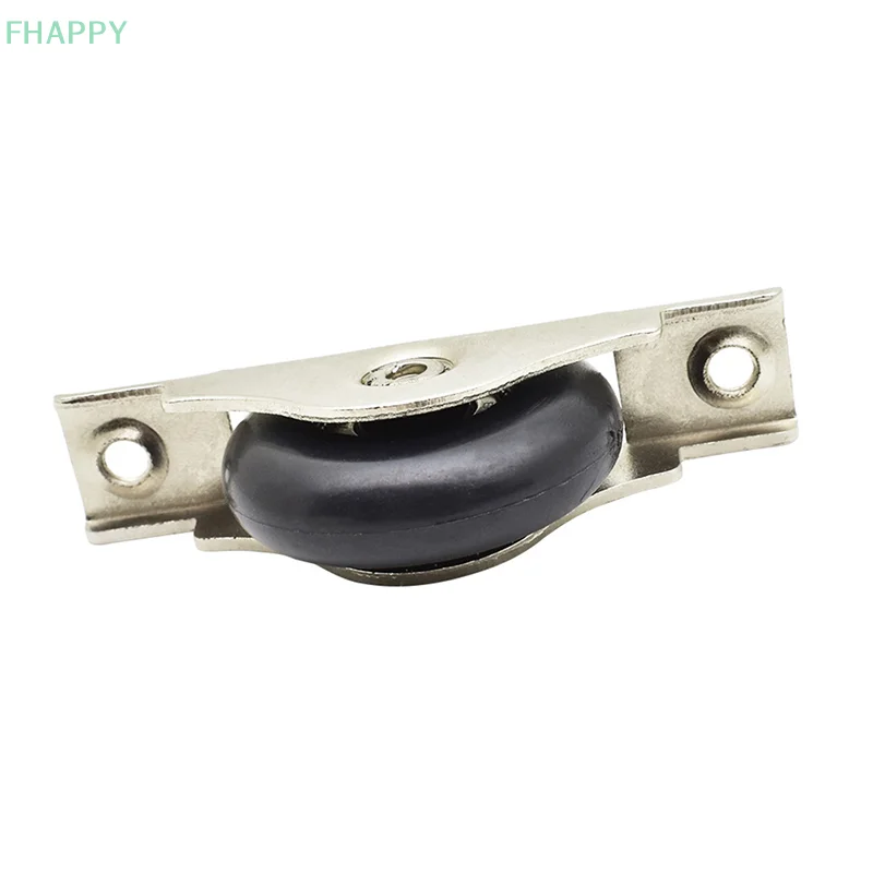 Steel Mute Cabinet Groove Load-bearing Nylon Pulley Wardrobe Sliding Door Wheel Furniture Hardware Accessories
